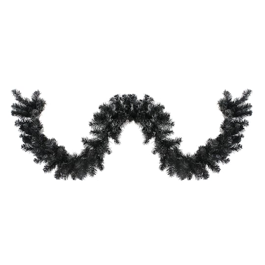 9Ft Black Colorado Spruce Garland By Northlight | 9 ft | Michaels®